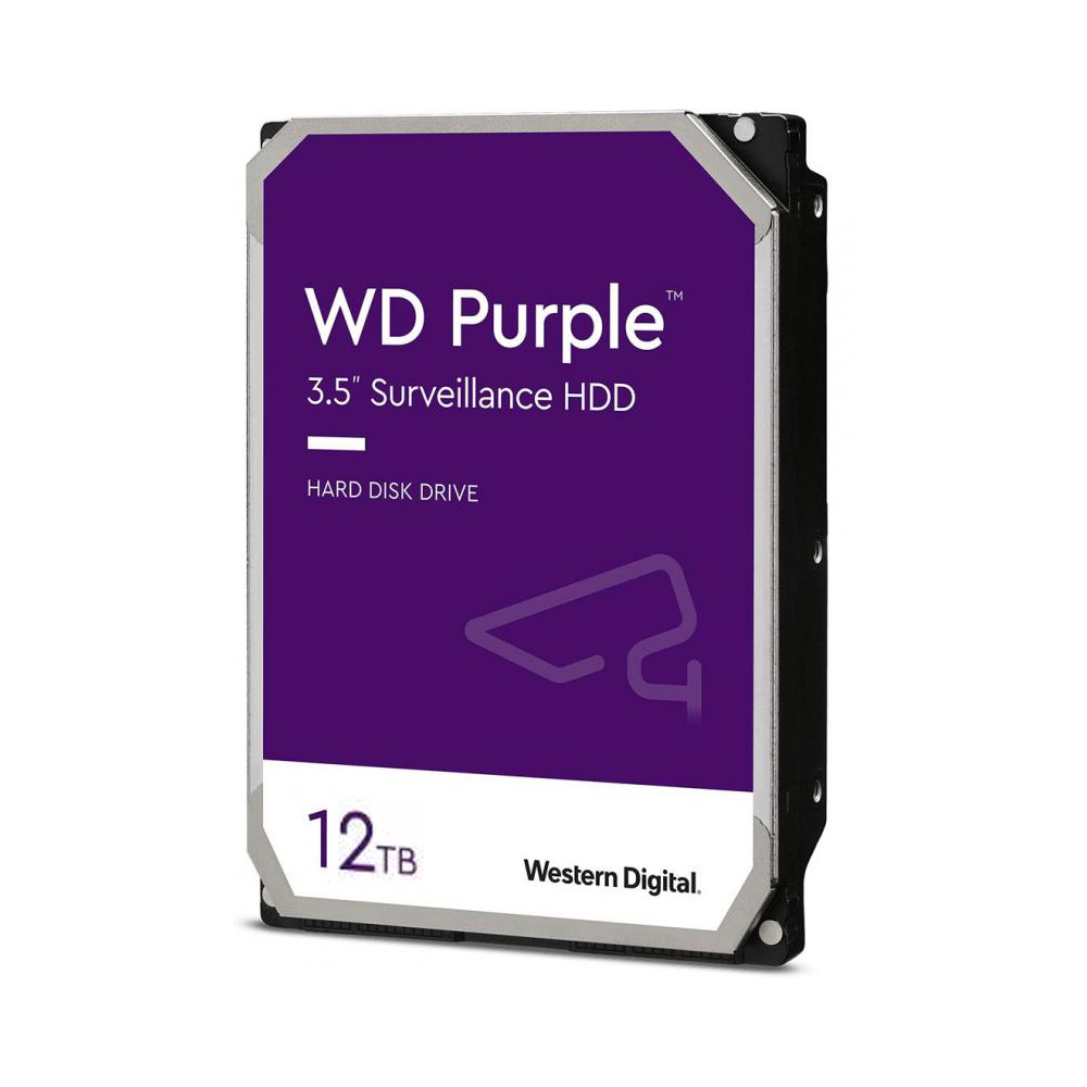 Western Digital Hard Disk Drive, Surveillance Grade, SATA, 12TB 